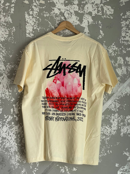 CAMISETA STUSSY REFLECTION BEIGE
